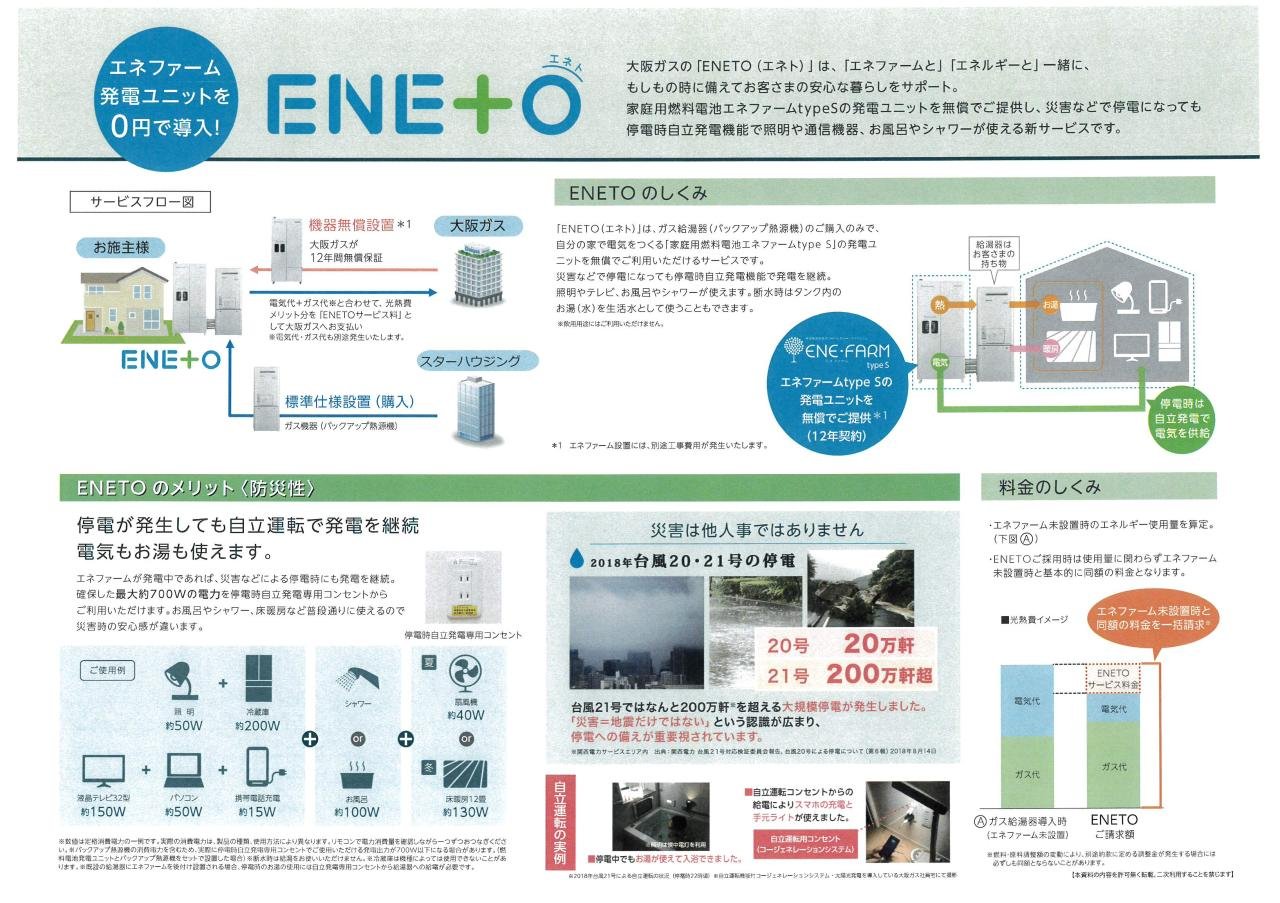 ENE+0エネファーム発電